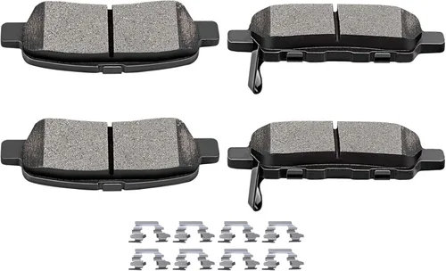Miniatura 17 de SCITOO - Juego de 4 pastillas de freno de cerámica, juego de 4 pastillas de freno delanteras para Jeep para Cherokee, Comanche, Grand para Cherokee