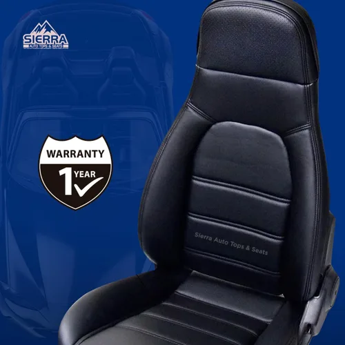 Miniatura 5 de Sierra Auto Tops & Seats Kit de Fundas de Asiento para Mazda Miata MX5 1990-1997 - Bronceado, Cuero Sintético - Kit de Reemplazo de Fundas de Canela