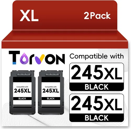 Cartucho de tinta remanufacturado para Canon 245 XL Cartucho de tinta negro compatible con Pixma MX490 MX492 MG2522 TR4520 TR4500 MG3022 MG2520
