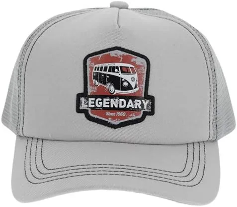 Miniatura 16 de BRISA VW Collection - Gorra de béisbol de Volkswagen, gorra militar con diseño de autobús o escarabajo, talla única