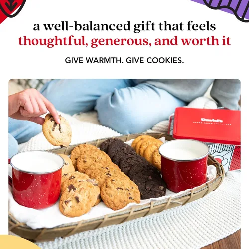 Miniatura 5 de David's Cookies Galletas recién horneadas – Deliciosa variedad suave hecha a mano – Exquisito regalo gourmet para amigos y familiares en ocasiones