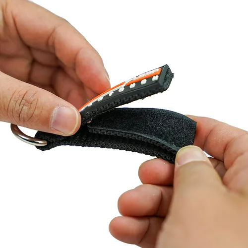 Miniatura 6 de MELOTOUGH Correas para cinturón de alta resistencia para conectores de tirantes, paquete de 4, Negro