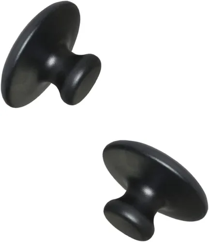 Miniatura 7 de Healifty 2 piezas de piedras calientes en forma de hongo, cálidas, lava natural, basalto, roca caliente, guasha, herramientas para cuerpo y cara