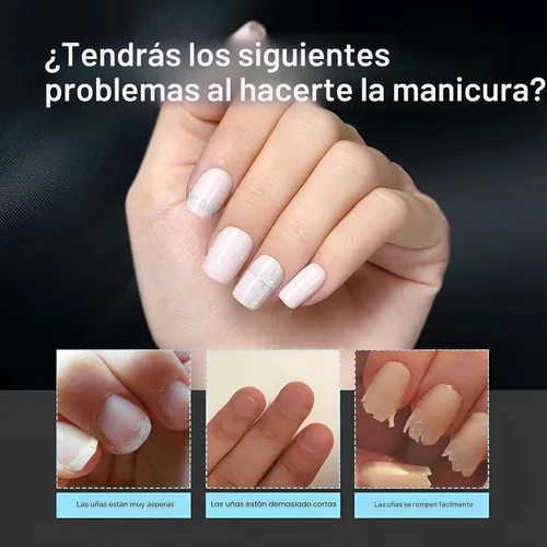 Miniatura 4 de TOMICCA Puntas de uñas cortas cuadradas extra cortas, 192 unidades, uñas postizas, 12 tamaños, uñas acrílicas transparentes para principiantes y 192