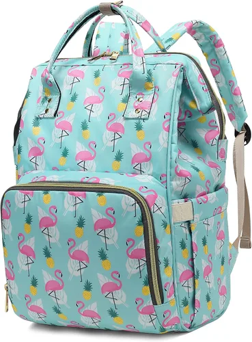 Miniatura 9 de Mochila para computadora portátil para mujeres y niñas, mochilas universitarias, mochila escolar de 15.6 pulgadas, Conejito, Mochilas de viaje