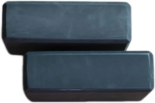 Miniatura 3 de Bloques de yoga de alta densidad de espuma EVA de 2 paquetes de 9 x 6 x 3 pulgadas cada uno, apoyo, ligero con bordes biselados para yoga, pilates