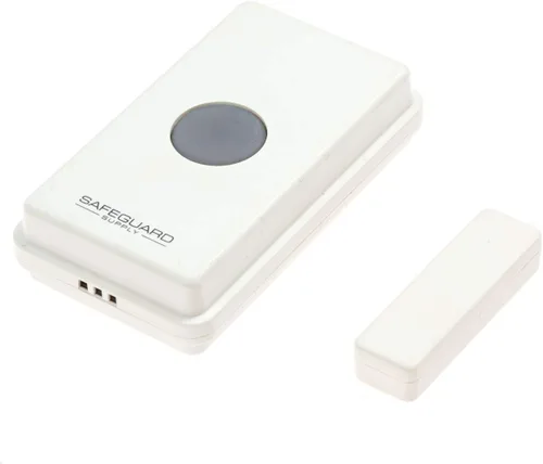 Miniatura 8 de Alarma de puerta para negocios al entrar - Timbre de puerta inalámbrico Safeguard Supply Commercial Series para negocios con campana de alarma