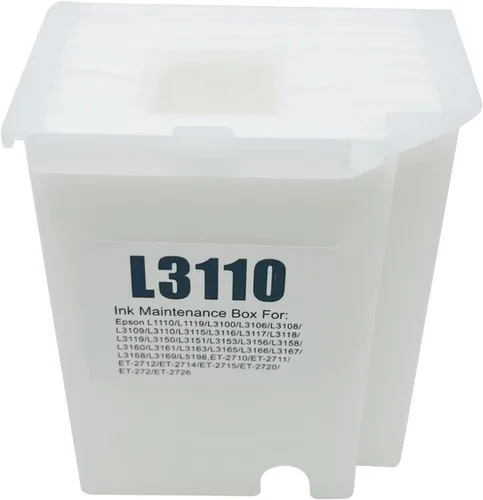 Miniatura 2 de 1 caja de mantenimiento L3110 compatible con EcoTank ET2800 ET2812 ET2820 ET2821 ET2826 ET2880 ET4700 ET4800 ET2710 ET2711 ET2712 ET2714 ET2715