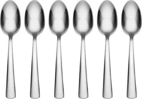 Miniatura 6 de Oneida H098006D Nocha Everyday Cucharas llenas cubiertas, juego de 6, 7 pulgadas de largo x 1.4 pulgadas de ancho