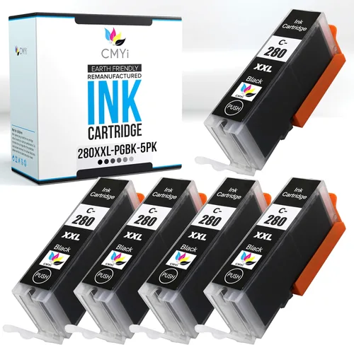 Miniatura 17 de 280XXL - Cartucho de tinta de repuesto para Canon PIXMA TR7520, TR7620, TR8520, TR8620, TR8620a, TR8622, TR8622a, TS6120, TS6220, TS6320, TS702
