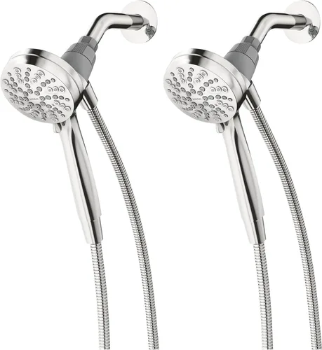Miniatura 23 de Moen Engage Magnetix Níquel cepillado resistente a manchas de 3.5 pulgadas, cabezal de ducha de mano desmontable de seis funciones con sistema