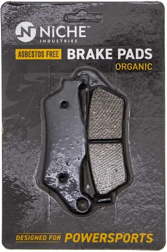 Miniatura 6 de NICHE Juego de pastillas de freno para BMW R1100S R850R R1200GS R1200RT R1150GS R1200R 34212335465 trasero orgánico 2
