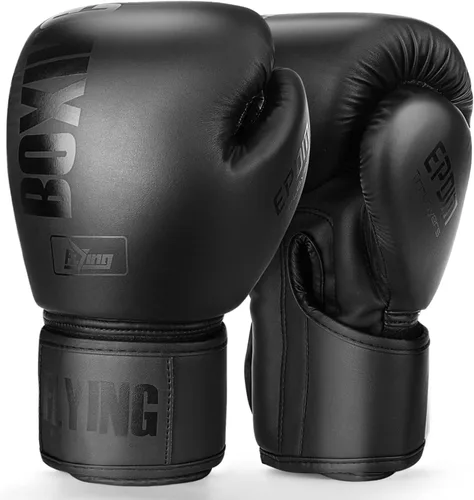 Miniatura 10 de Guantes de boxeo para hombres y mujeres, adecuados para boxeo, kickboxing, artes marciales mixtas, Muay Thai, MMA, entrenamiento con saco pesado
