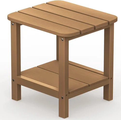 Miniatura 24 de SERWALL Mesa Adirondack de exterior - Mesa auxiliar gris
