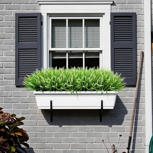 Miniatura 8 de alyptus Flores artificiales para exteriores, 12 paquetes de plantas de plástico, flores blancas sintéticas, hierba falsa de mono para decoración