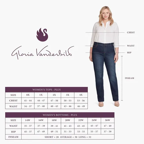 Miniatura 4 de Gloria Vanderbilt Women's Amanda Pull on High Rise Jean