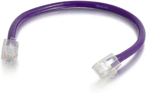 Miniatura 87 de C2G 24494 Cable cruzado Cat5e - Cable de conexión de red sin blindaje sin arranque, naranja (3 pies, 3.0 ft)