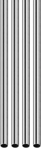 Miniatura 23 de DTGN Tubo de acero inoxidable 304 de 0.276 in x 0.008 in x 9.843 in (ODxWall TxL) - Paquete de 4 - Bueno para equipos de maquinaria - Tubos de metal