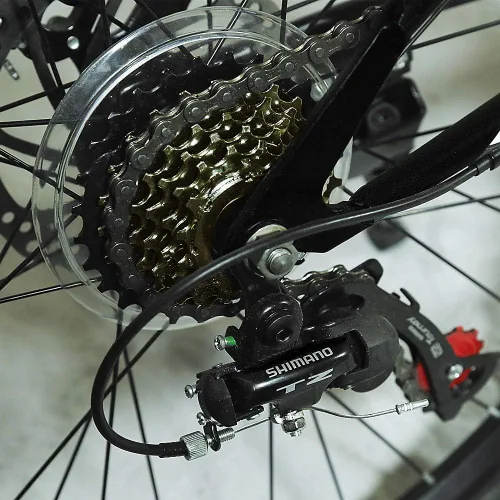 Miniatura 8 de Xspec Bicicleta de montaña plegable de 26 pulgadas y 21 velocidades para adultos