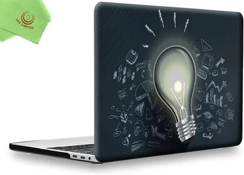 Miniatura 232 de UESWILL Funda de Carcasa Rígida Mate Compatible con MacBook Pro (Retina, 13 pulgadas, principios de 2015/2014/2013/finales de 2012), Modelo Negro