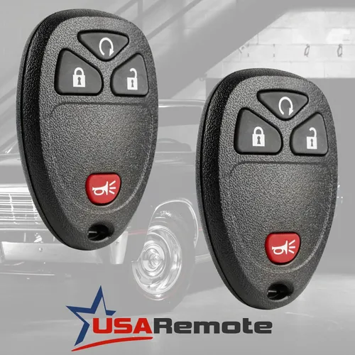 Miniatura 2 de Control remoto para llave de coche con entrada sin llave compatible con Chevy Silverado Traverse Equinox Avalanche/GMC Sierra/Pontiac Torrent/Saturn