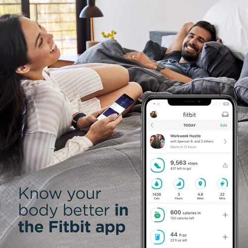 Miniatura 5 de Fitbit Versa 2 - Reloj inteligente de salud y fitness con frecuencia cardíaca, música, Alexa integrado, seguimiento de sueño y natación