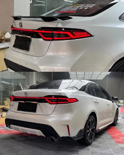 Miniatura 4 de T T-ABC Luces traseras Ultra Mods para Toyota Corolla 2020-2024 Conjunto de luces traseras modificadas (ahumado)