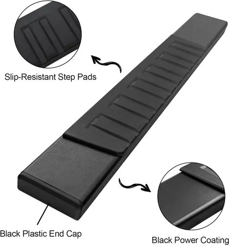 Miniatura 8 de Barras de paso laterales de 6 pulgadas, regulares, compatibles con Ford F250 F350 F450 F550 Superduty 2017-2026, cabina regular/estándar/simple