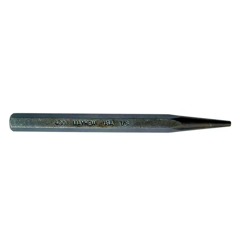 Miniatura 3 de Mayhew Tools 70003 Punzón sólido, 1/4", acabado de granallado