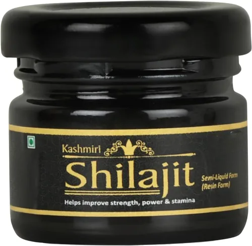 Resina Shilajit de Cachemira natural pura del Himalaya | Más de 85 minerales traza, 75% ácido fúlvico, para energía, fuerza e inmunidad, Shilajit de