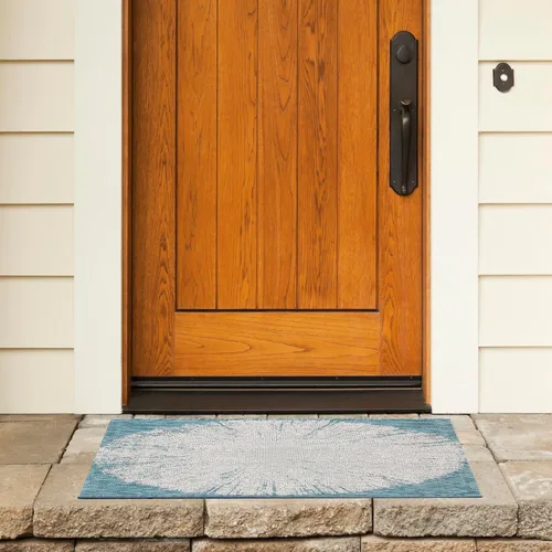 Miniatura 7 de Safavieh Courtyard Collection CY8893 - Alfombra decorativa para interiores y exteriores, no desprende pelusa, fácil de limpiar, 2 x 3 pies 7 beige