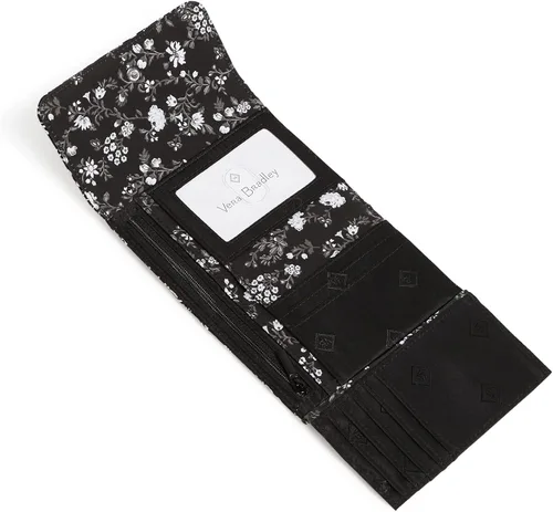 Miniatura 3 de Vera Bradley Women's Cotton Riley Compact Wallet with RFID Protection
