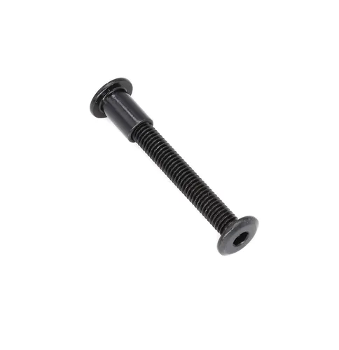 Miniatura 17 de cSeao 114 tornillos de conexión de cabeza plana M6 negro Allen, tornillos de conexión, tornillos de casquillo de casquillo, kit de tuercas
