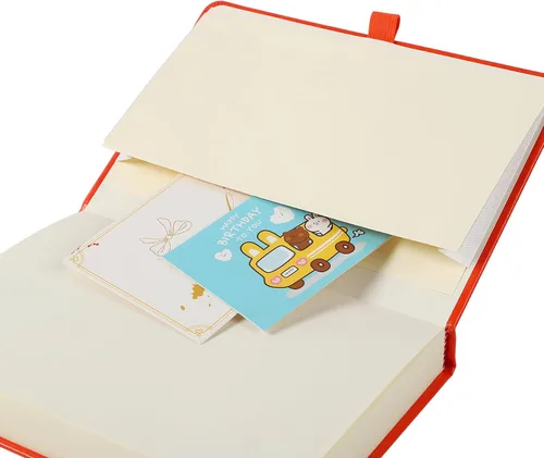 Miniatura 7 de Cuaderno de diario para hombres y mujeres, diarios para escribir A5, 180 hojas, 360 páginas, cuaderno de rayas universitarias de 3.53 oz/yd²