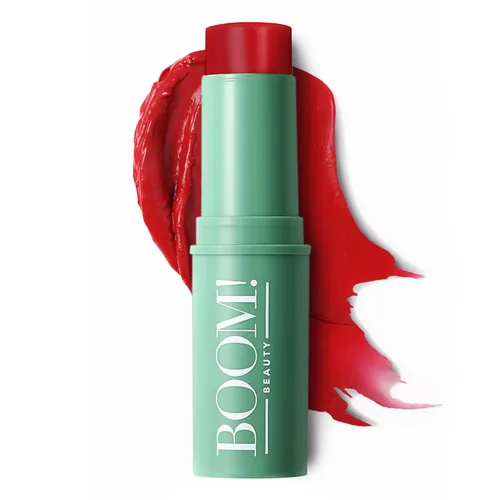 Miniatura 11 de Boomstick GLO ® Bálsamo facial hidratante en barra para piel madura con aceite de oliva, cera de abejas y miel, brillo húmedo de aspecto natural