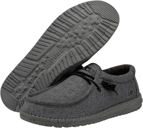 Miniatura 3 de Hey Dude Wally Sox - Mocasines con cordones, para hombres, calzado cómodo y ligero