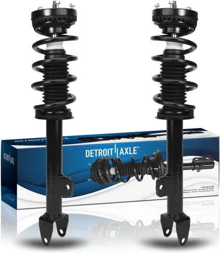 Miniatura 81 de Detroit Axle - 2 puntales delanteros para Chevy Equinox GMC Terrain Saturn Vue Pontiac Torrent Suzuki XL-7 Captiva Sport Struts completos con muelle