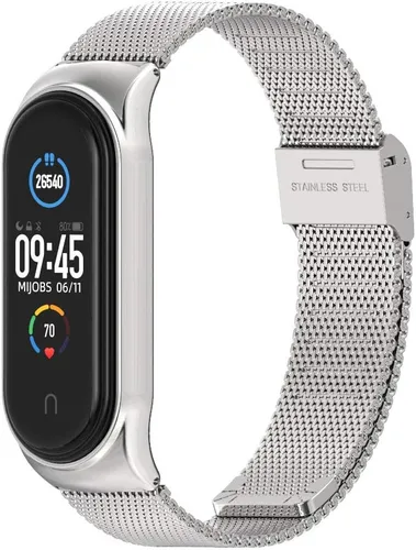 Miniatura 10 de Correa para Xiaomi Mi Band 5 Mi Band 6 Correa de repuesto transpirable para Band 4/Mi Band 3 Smartwatch Straps Pulsera Pulsera para Mujeres Hombres