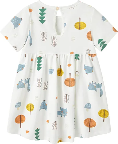 Miniatura 16 de pureborn Vestido de bebé niña 0-24 meses