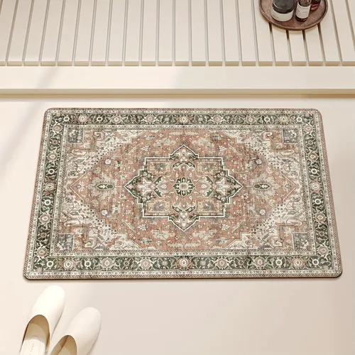 Miniatura 3 de Alfombra, absorbente de agua antideslizante para baño, puerta delantera, junto al fregadero - tradicional 16 ″ x24 ″