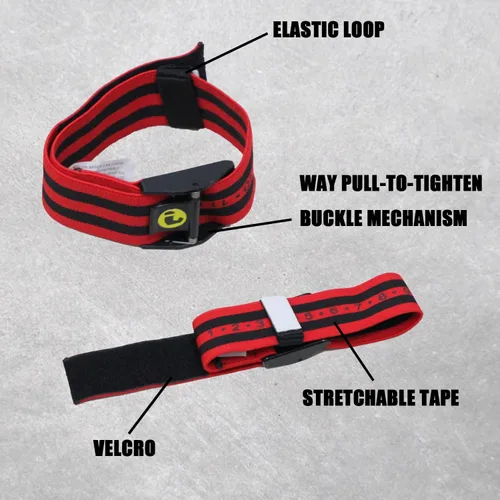 Miniatura 2 de Bandas de restricción de flujo sanguíneo para mujeres y hombres, bandas de glúteos para construcción de glúteos, correas de entrenamiento