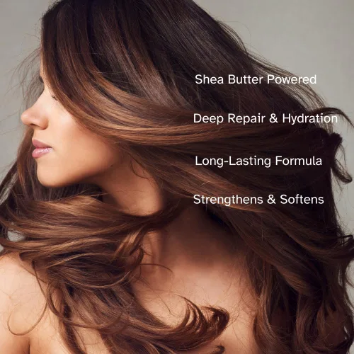 Miniatura 11 de Savannah Hair Therapy Acondicionador en crema sin enjuague para cabello seco dañado y teñido con manteca de karité, queratina y proteína de seda
