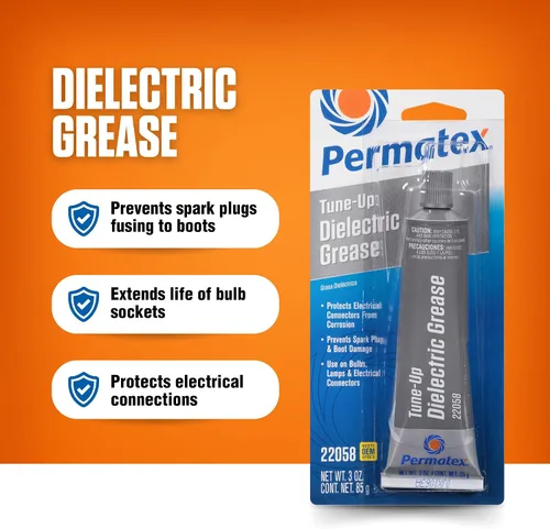 Miniatura 6 de Permatex 81150 grasa dieléctrica de afinación, tubo de 0.33 oz, plateado