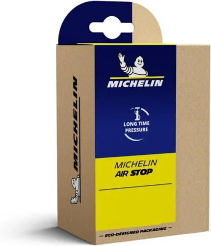 Miniatura 4 de Michelin Airstop - Tubos para bicicleta, caucho butílico, Presta/Schrader/Regina/Madera, 26", 27.5", 27 x 1 1/4, 700c, 29", carretera, montaña
