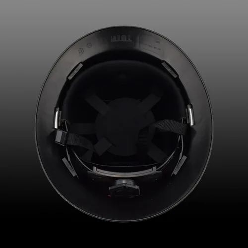 Miniatura 3 de Casco de seguridad OSHA de ala completa, casco de seguridad duradero y ligero de fibra de carbono, equipo de protección de suspensión de trinquete