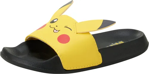Miniatura 2 de Pokemon Boys' Pikachu Sandals - 3D Slip-On BeachPool Slides (Little BoyBig Boy)