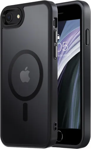 Miniatura 9 de Vooii Funda para iPhone SE 3ª/2ª/2020 con Magnético, Funda iPhone 8/7 [Compatible con Magsafe] [Diseño Integrado] Sensación de Agarre Cómoda Delgada
