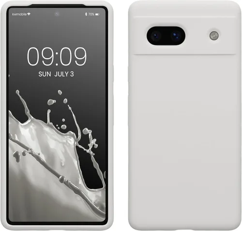 Miniatura 88 de kwmobile Funda Compatible con Google Pixel 6 Pro - Funda de Teléfono de Silicona TPU con Acabado Suave - Azul Caribe