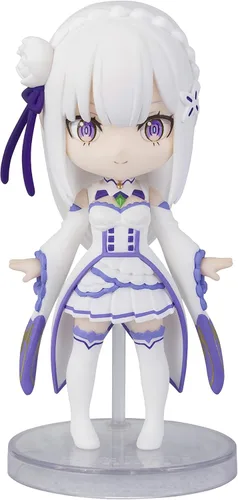 TAMASHII NATIONS - Re:Zero − Comienza la vida en otro mundo - Emilia, Bandai Spirits Figuarts mini figura de acción