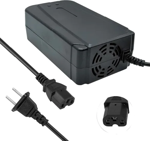 Miniatura 9 de Cargador 72V 3A Enchufe de 3 pines para 60V 20AH 32AH AGM Gel SLA Big Electric Scooters, eWheels EW-52 EW-54, Go Karts, Big Toys, 60V Batería